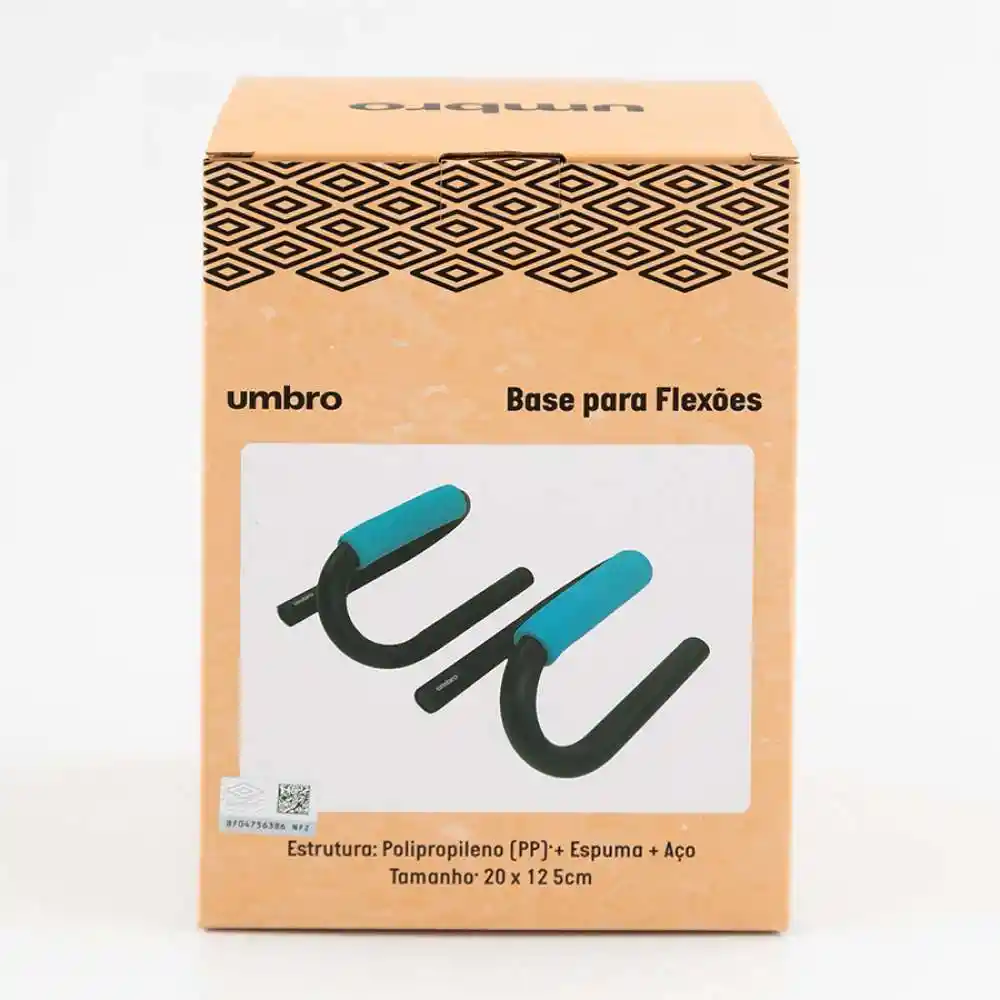 Soporte Flexiones Umbro Push Up 20x11x12cm Negro Polipropileno