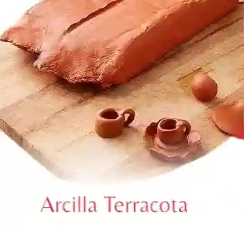 Arcilla Para Moldear Secado Al Aire 500gr Color Terracota