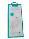 Cargador De Pared Con Entrada Dual Usb, Tipo-c En Blanco