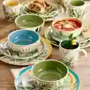 Vajilla Corona Siena Multicolor 16 Pz Ceramica