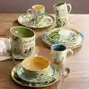 Vajilla Corona Siena Multicolor 16 Pz Ceramica