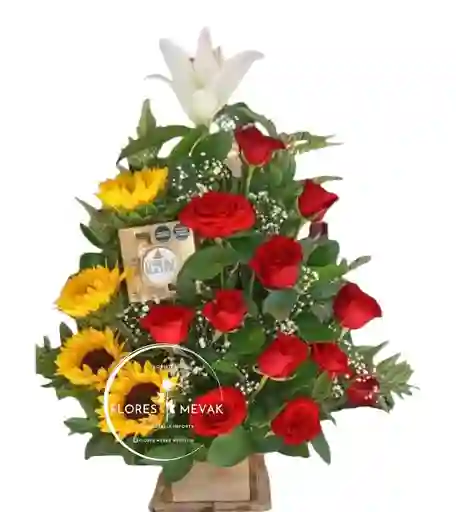 Rosas En Ramo, Feliz Dia
