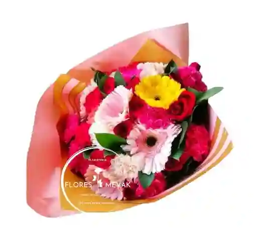 Flores Gerberas En Bouquet