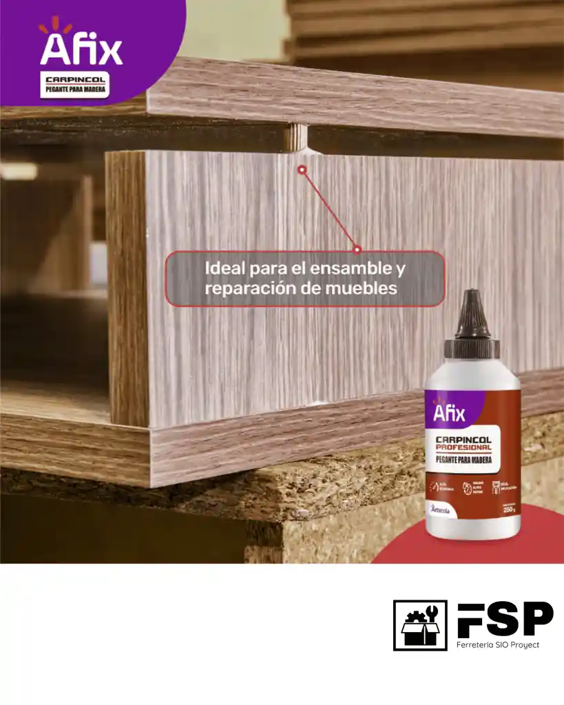 Pegante Carpincol Para Madera