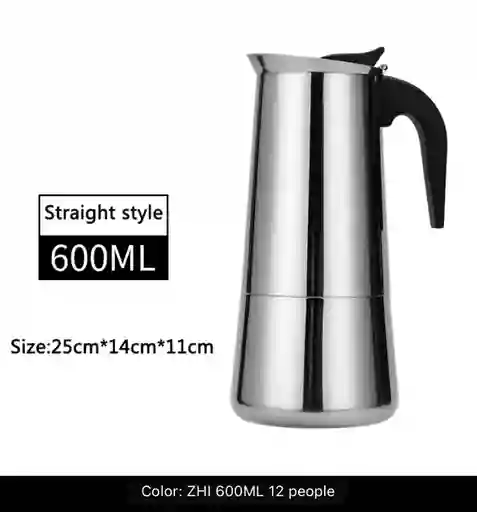 Cafetera Italiana Moka Espresso 12 Tazas						