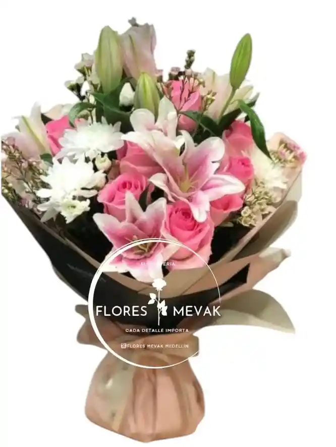 Flores Reina Pastel