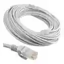 Cable De Red/internet Color Blanco Cat6 3 Metros