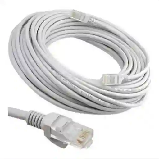 Cable De Red/internet Color Blanco Cat6 3 Metros