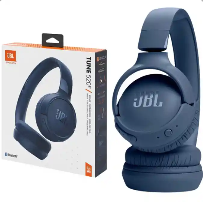 Diadema Original Jbl Tune 520 Bt Azul