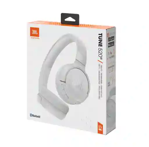 Diadema Original Jbl Tune 520 Bt Blanco