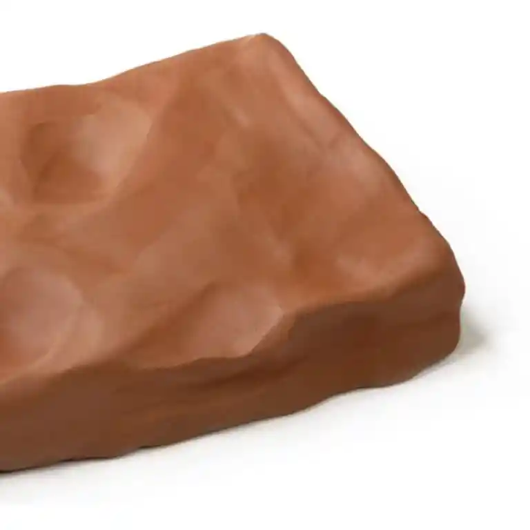Arcilla Para Moldear Secado Al Aire 500gr Color Terracota