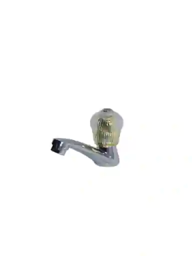 Llave Lavamanos Sencilla Manija Cristal