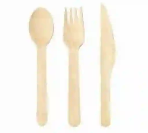 Cubiertos Ecologicos Tenedor,cuchillo Y Cuchara