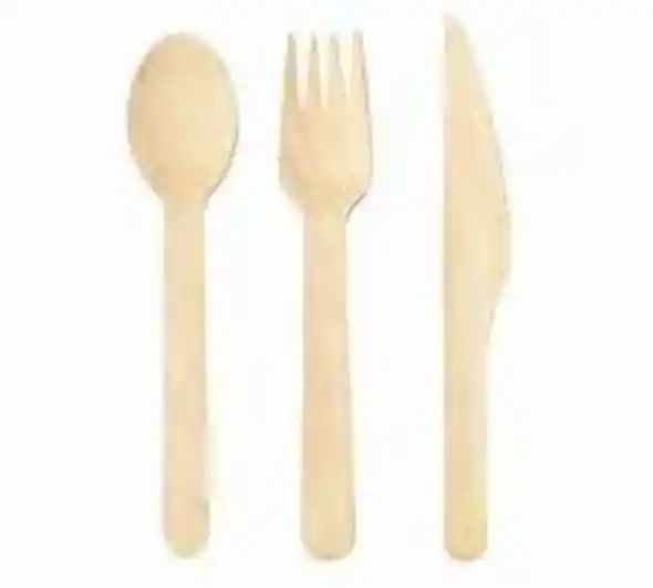 Cubiertos Ecologicos Tenedor,cuchillo Y Cuchara