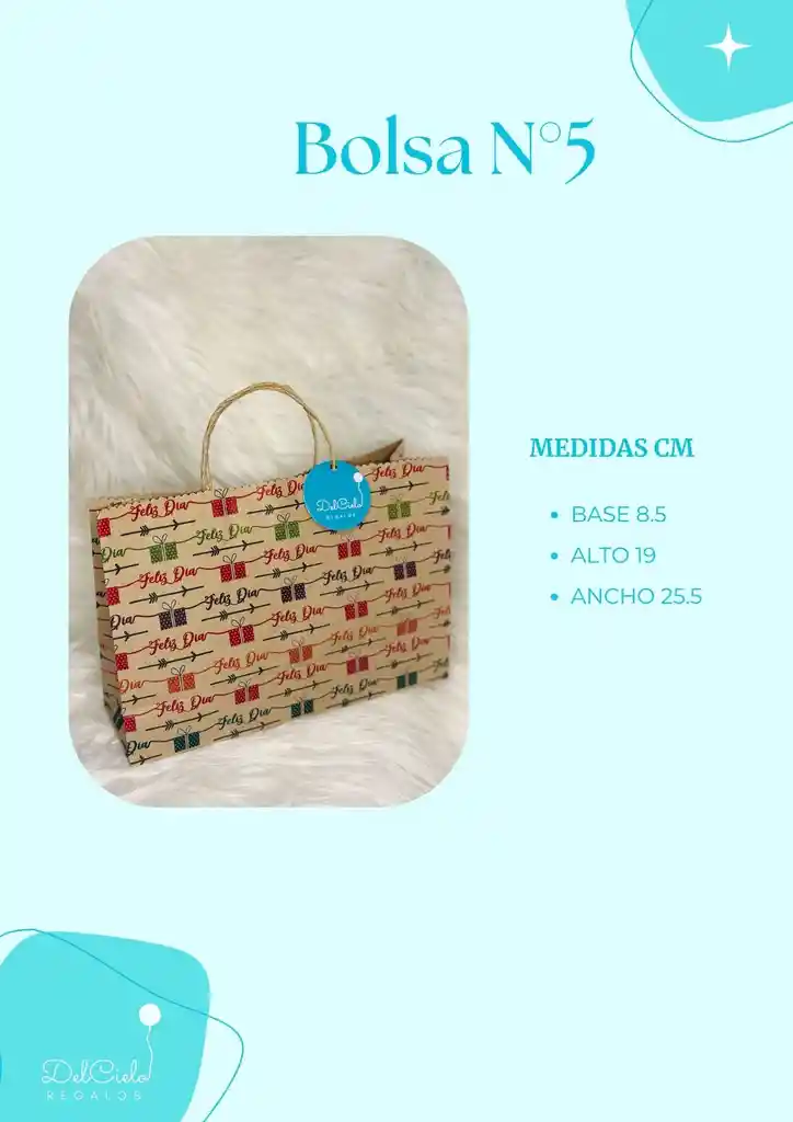 Bolsa De Regalo N°5