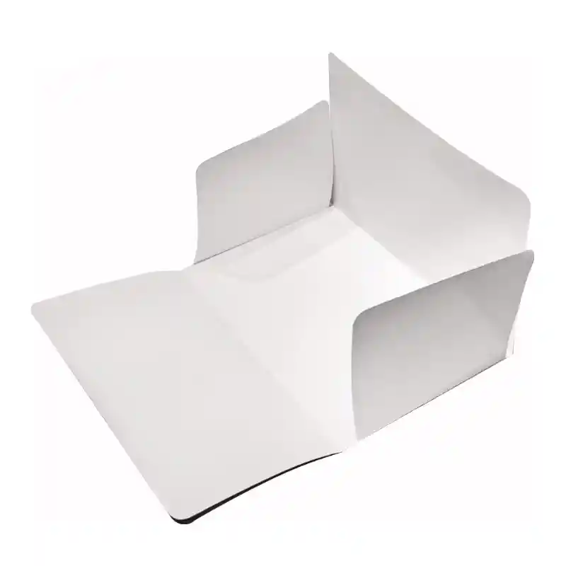 Carpeta Cuatro Aletas Blanca Oficio