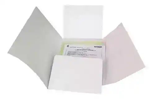 Carpeta Cuatro Aletas Blanca Oficio