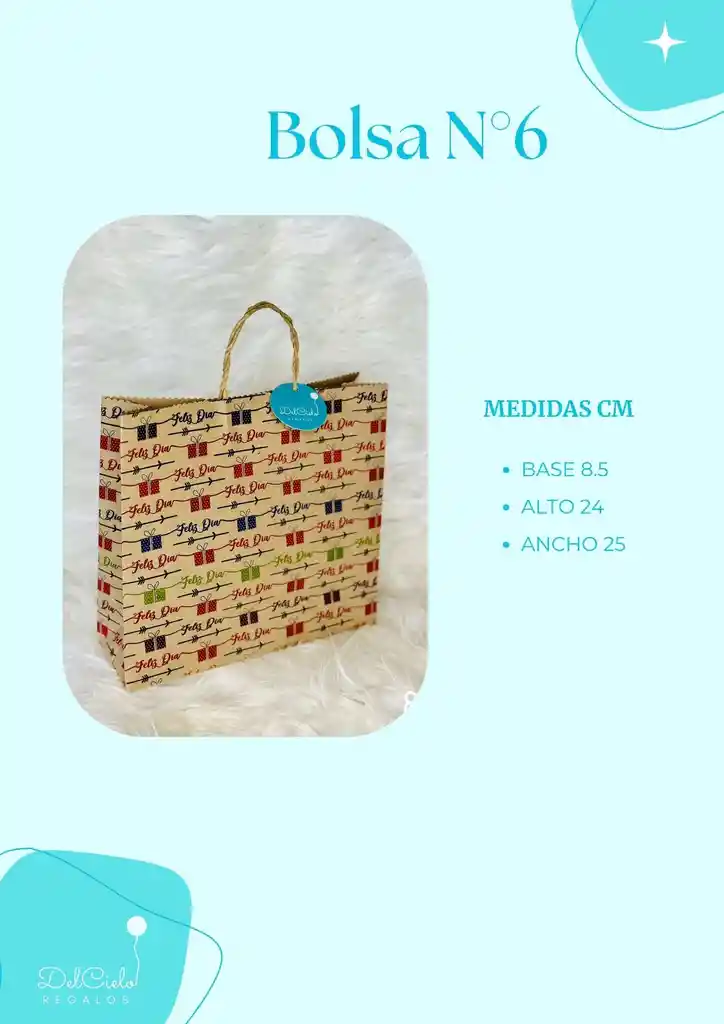 Bolsa De Regalo N°6