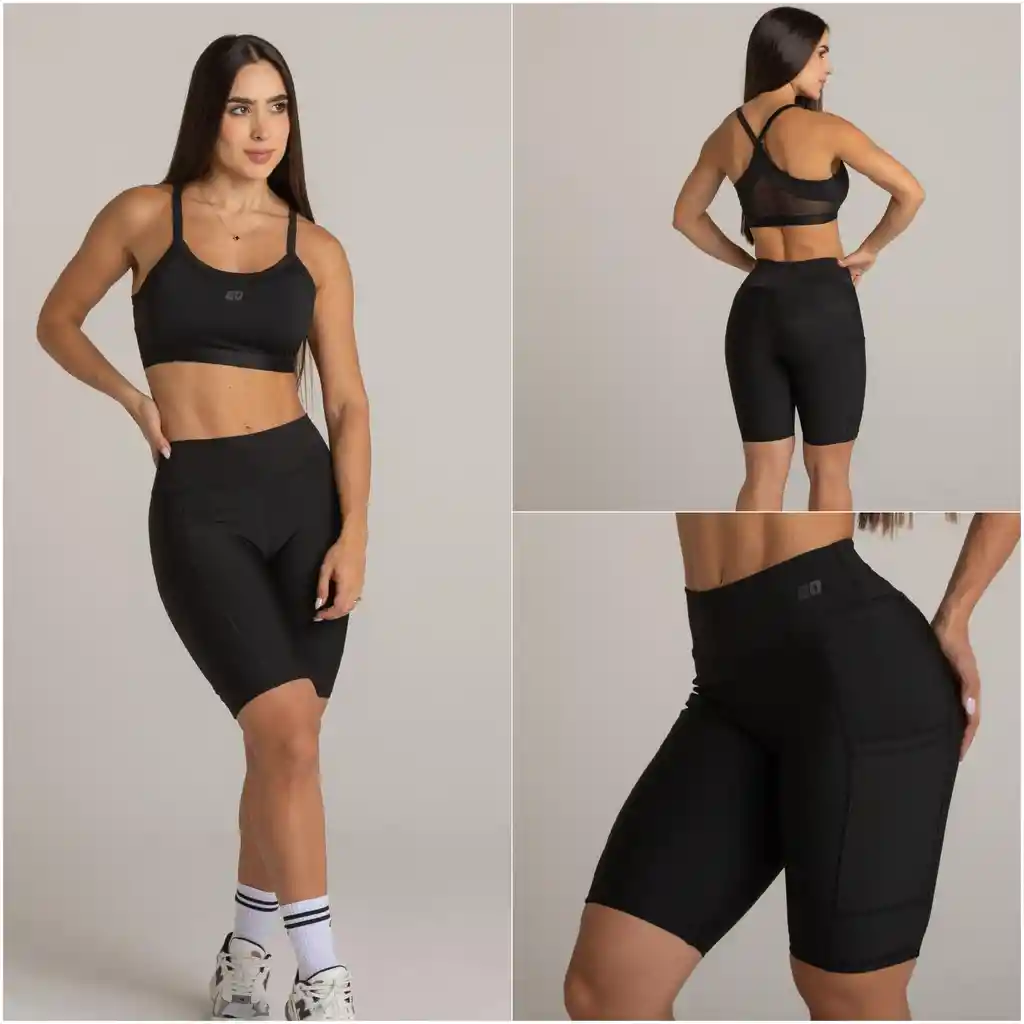 Biker Negro Bolsillo S/m