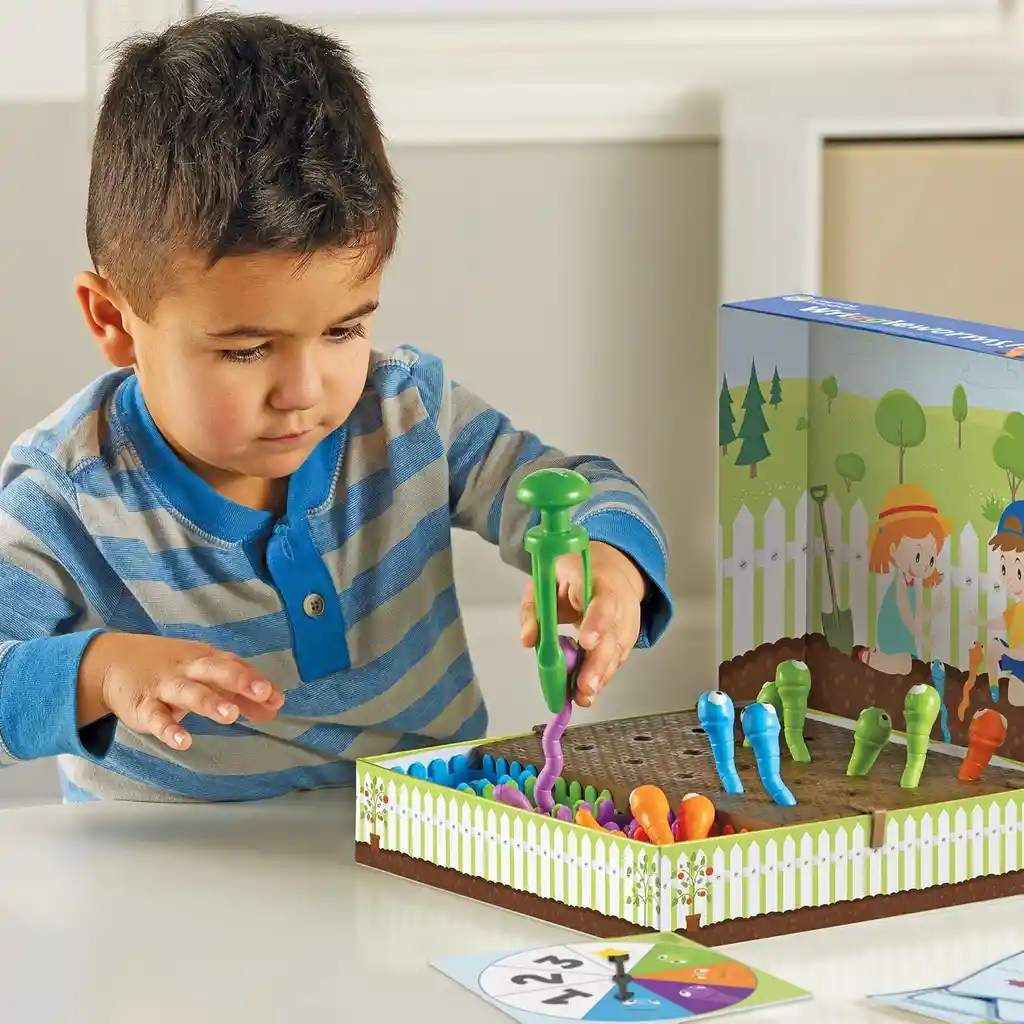 ¡gusanos! Set De Actividades De Motricidad Fina