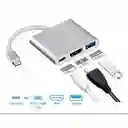 Adaptador Convertidor Usb 3.1 Tipo C A Usb Hdmi Usb-c Hembra