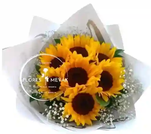 Flores Girasoles En Bouquet