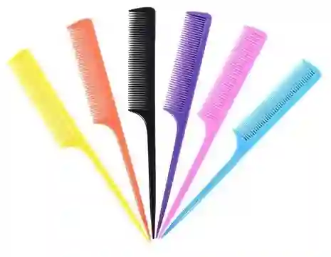 Peineta, Cola De Raton Plastica