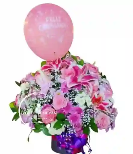 Flores En Tonos Rosa