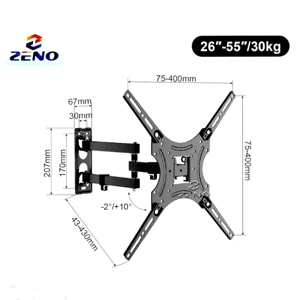 Soporte Para Tv De 26'' A 55" Ref: Zeno S37k