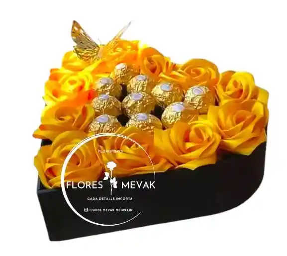 Rosas Amarillas Y Ferrero
