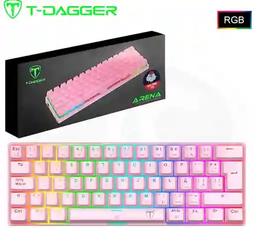 Teclado Gamer Mecanico T Dagger