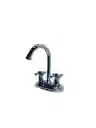 Llave Mezclador Lavamanos Cuello Cisne 4"