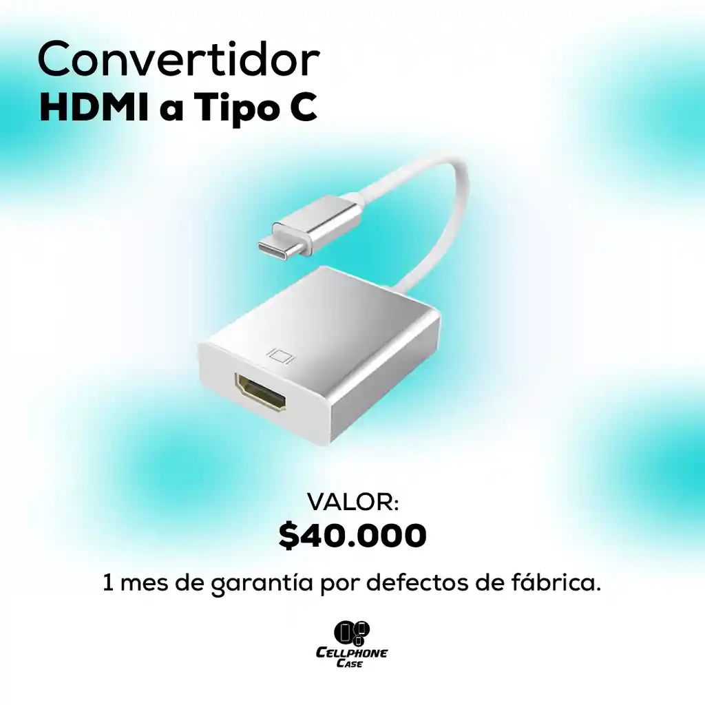 Convertidor Hdmi A Tipo C