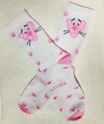 Regalo Calcetines Divertidos Animados Pantera Rosa