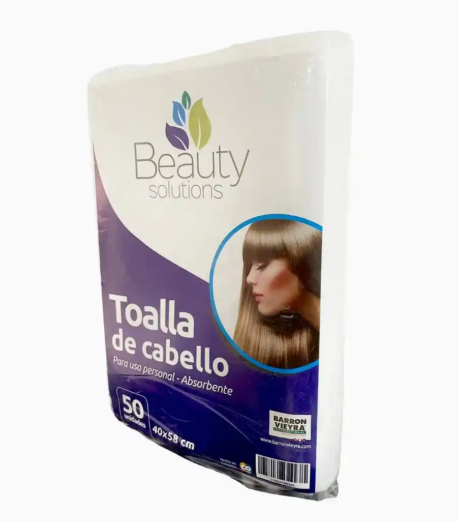 Toallas Desechables Para Cabello Paquete X50 - Beauty