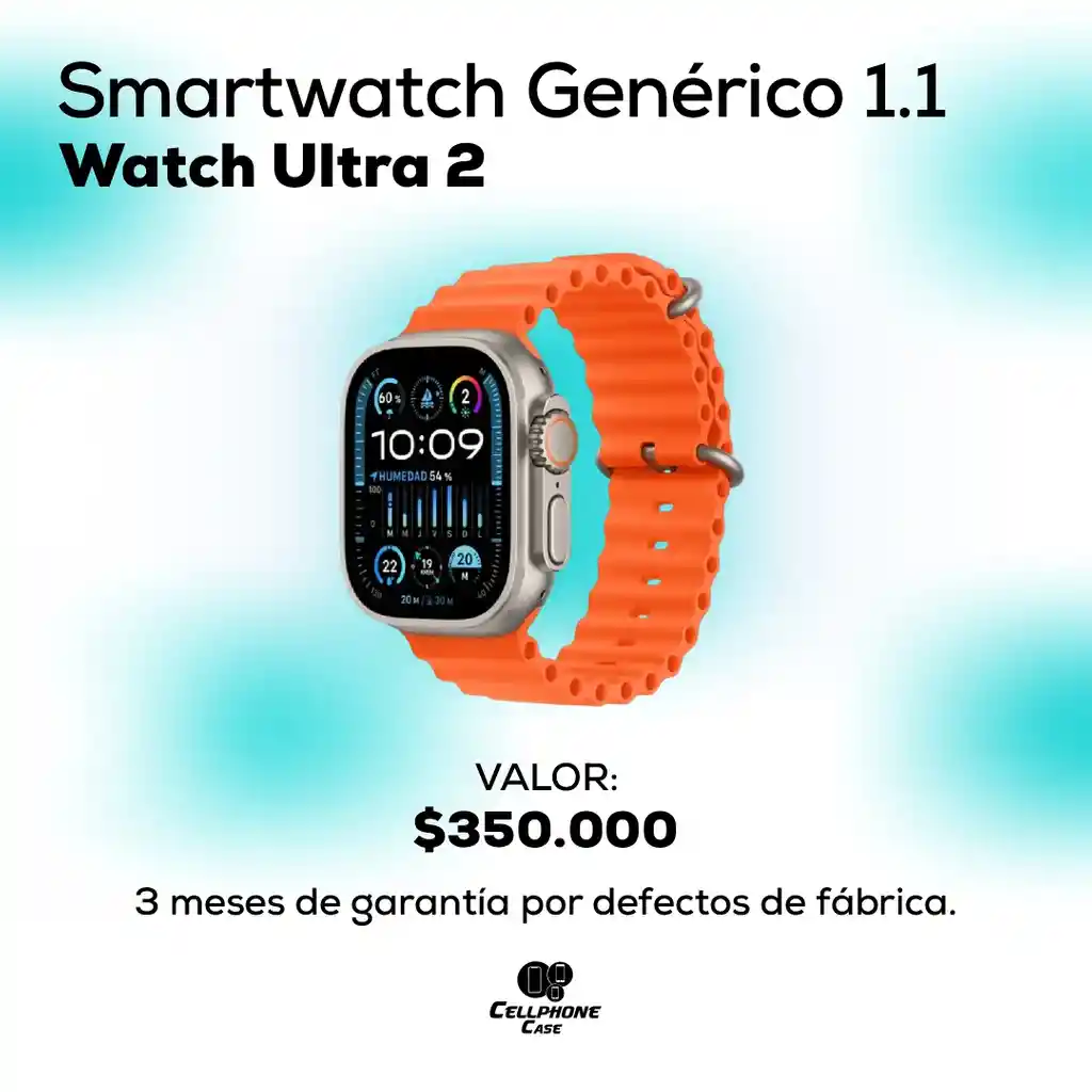 Smartwatch Genérico 1.1 Ultra 2