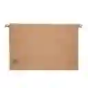 Carpeta Colgante Carton Oficio Cafe