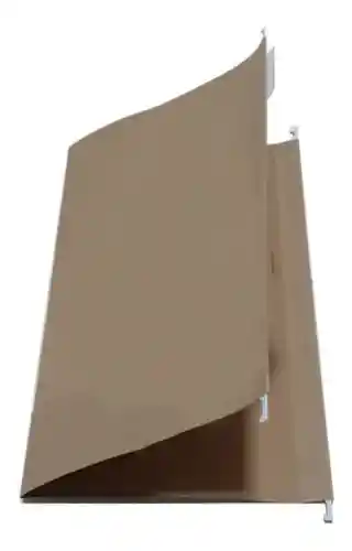 Carpeta Colgante Carton Oficio Cafe