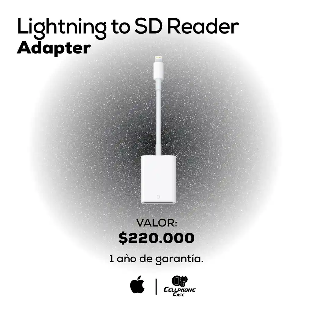 Adaptador Lightning A Sd Reader