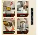 Olla Freidora De Acero Inoxidable + Cesta Coladora 1,2 L
