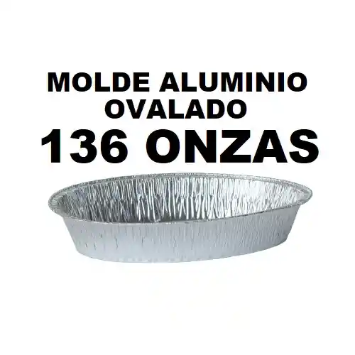 Darnel Molde De Aluminio Ovalado 136onz X 1und