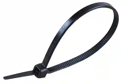 Amarres Plásticos Abrazaderas De Tensión Negros 4.8 X 200 Mm X 50 Pcs