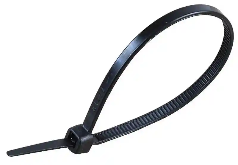 Amarres Plásticos Abrazaderas De Tensión Negros 4.8 X 200 Mm X 50 Pcs