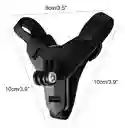 Soporte Holder De Celular Cámara Go Pro Para Casco De Moto