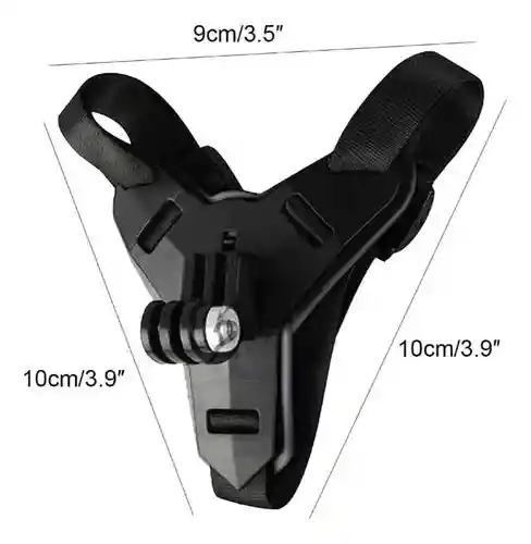 Soporte Holder De Celular Cámara Go Pro Para Casco De Moto