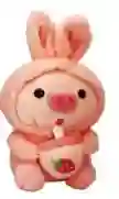 Peluche Cerdito Fresa 22 Cm