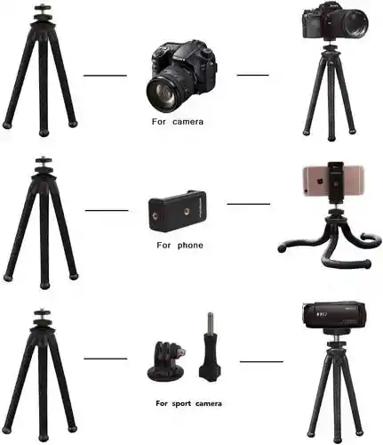 Tripode Flexible Gorila Para Celular Y Camara