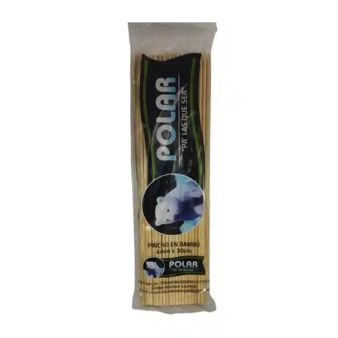 Polar Palo De Pincho Grueso 30 Cm X 100und