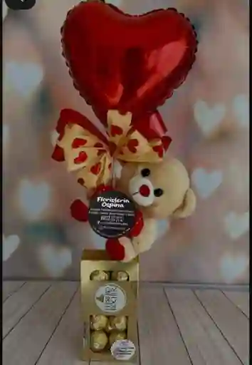 Arreglo Peluche Corazón