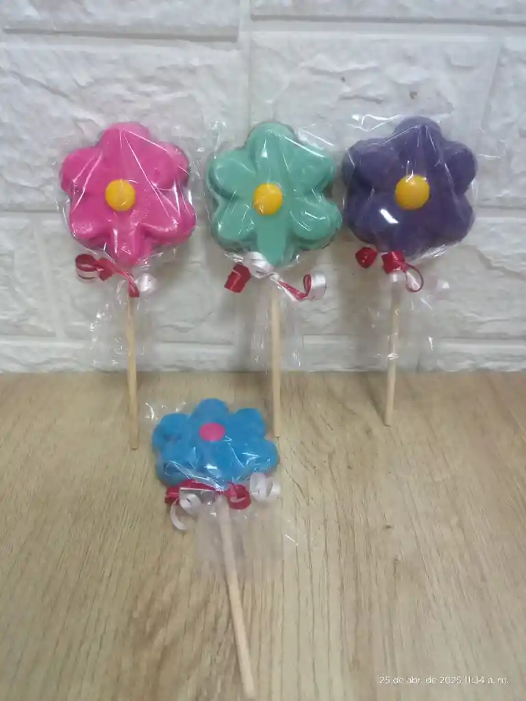 Chocolate En Forma De Flor